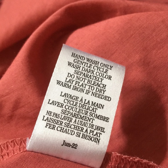 Beautiful salmon colored dress. Great condition. - Picture 7 of 7